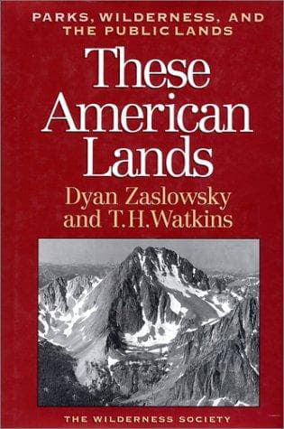 Cover of These American Lands by Dyan Zaslowsky