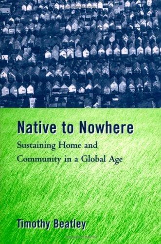Cover of Native to Nowhere by Timothy Beatley