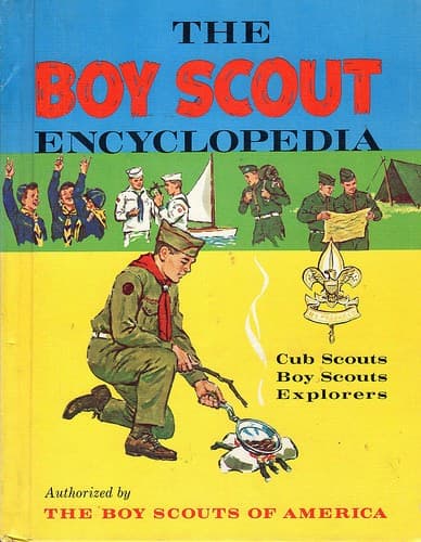 Cover of The Boy Scout encyclopedia by Bruce Grant