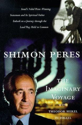 Cover of The Imaginary Voyage by Shimon Peres
