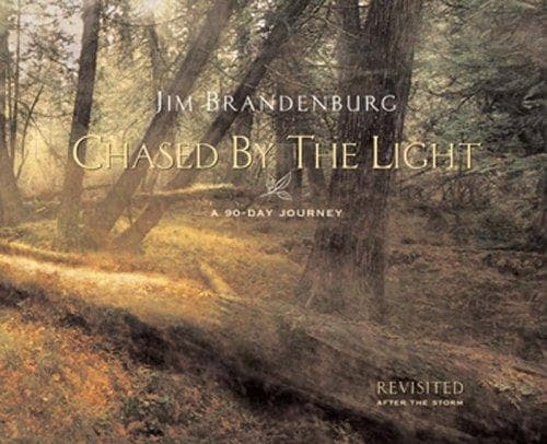 Cover of Chased by the light by Jim Brandenburg