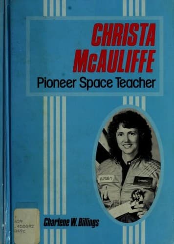 Cover of Christa McAuliffe by Charlene W. Billings