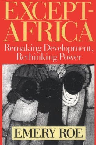 Cover of Except-Africa by Emery Roe