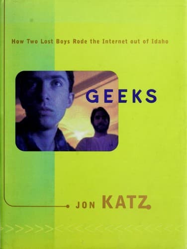 Cover of Geeks by Jon Katz