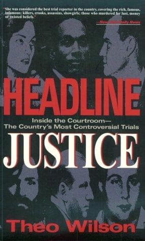 Cover of Headline justice by Theo Wilson