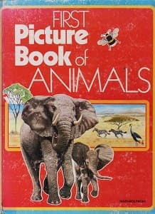 Cover of First picture book of animals by Lambert, David