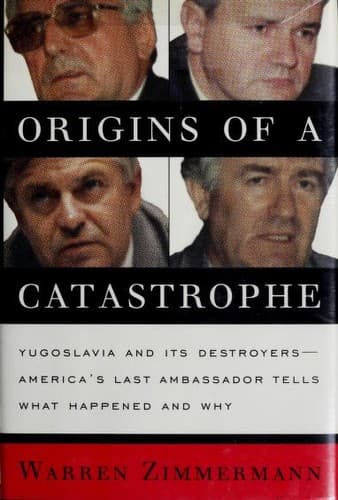 Cover of Origins of a catastrophe by Warren Zimmermann
