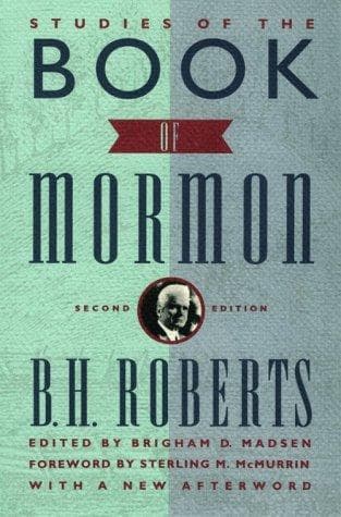 Cover of Studies of the Book of Mormon by B. H. Roberts
