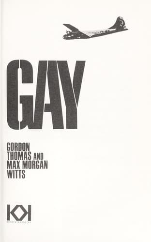Cover of Enola Gay by Thomas