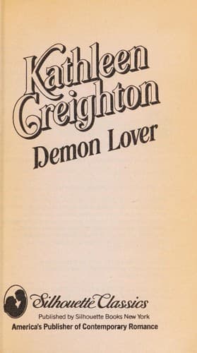 Cover of Demon lover by Kathleen Creighton