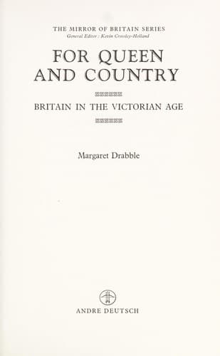 Cover of The Queen and country by Margaret Drabble