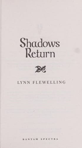 Cover of Shadows Return by Lynn Flewelling