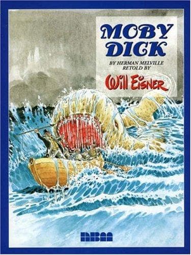 Cover of Moby Dick by Will Eisner