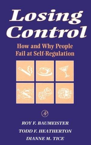 Cover of Losing control by Roy F. Baumeister