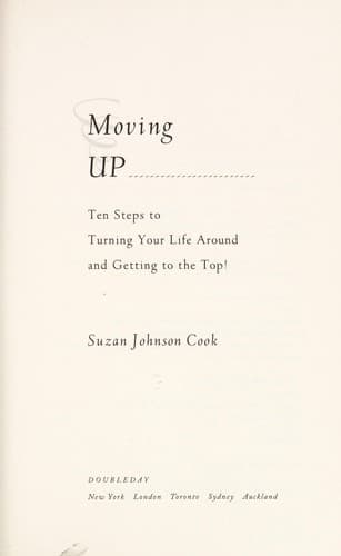 Cover of Moving up by Suzan D. Johnson Cook
