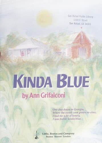 Cover of Kinda blue by Ann Grifalconi