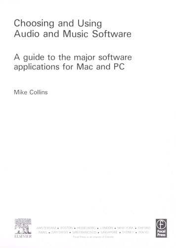 Cover of Choosing and using audio and music software by Mike Collins