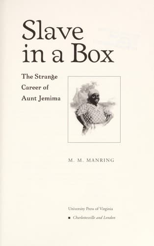 Cover of Slave in a box by M. M. Manring