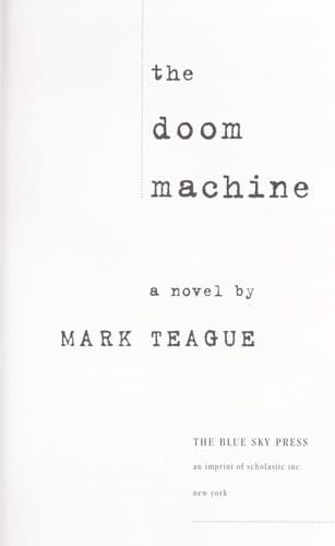 Cover of The doom machine by Mark Teague