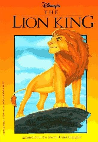 Cover of Disney's the Lion King by Gina Ingoglia