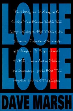 Cover of Louie Louie by Dave Marsh