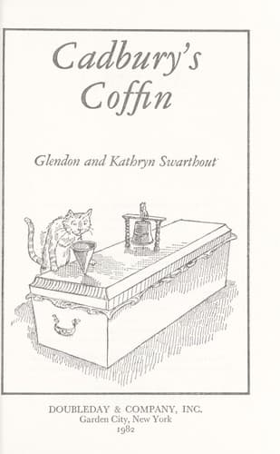 Cover of Cadbury's coffin by Glendon Fred Swarthout