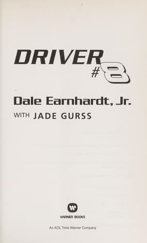 Cover of Driver #8 by Earnhardt, Dale Jr