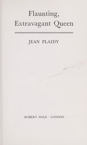 Cover of Flaunting, Extravagant Queen (French Revolution) by Eleanor Burford