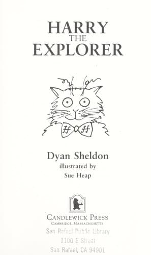 Cover of Harry the explorer by Dyan Sheldon