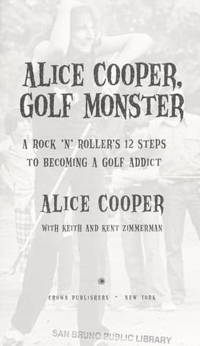 Cover of Alice Cooper, golf monster by Alice Cooper