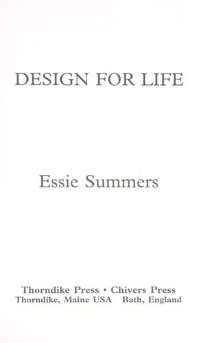 Cover of Design for Life by Essie Summers