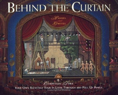 Cover of Behind the curtain by Christian Thee