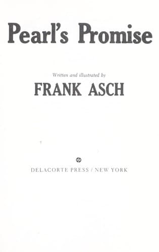 Cover of Pearl's promise by Frank Asch