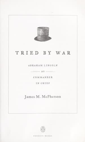 Cover of Tried by War by James M. McPherson