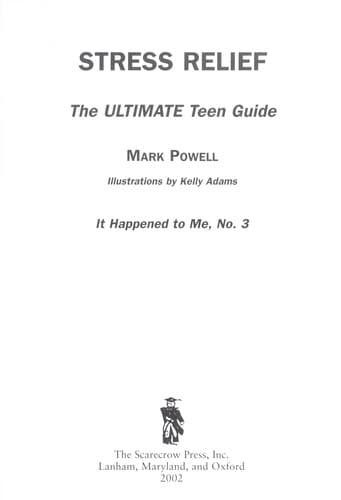 Cover of Stress relief by Mark Powell