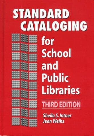 Cover of Standard cataloging for school and public libraries by Sheila S. Intner