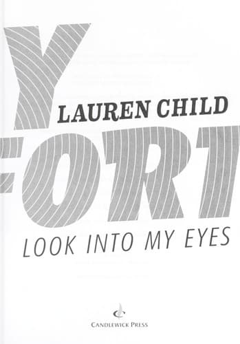 Cover of Look Into My Eyes by Lauren Child