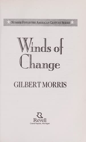 Cover of Winds of Change (American Century #5) by Gilbert Morris