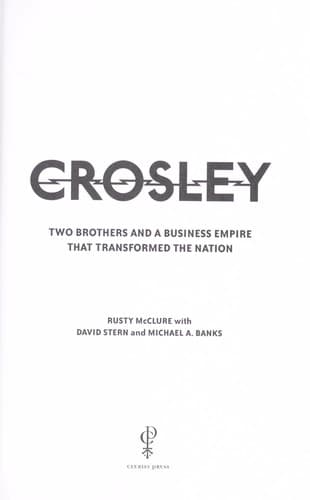 Cover of Crosley by Rusty McClure
