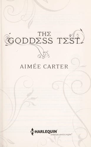 Cover of The Goddess Test by Aimee Carter