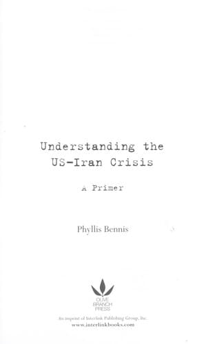 Cover of Understanding the US-Iran crisis by Phyllis Bennis