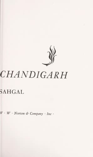 Cover of Storm in Chandigarh by Nayantara Sahgal