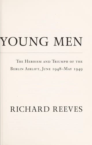 Cover of Daring young men by Richard Reeves