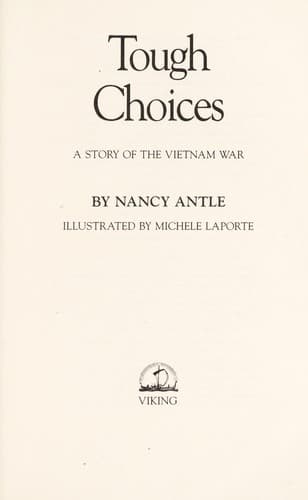 Cover of Tough Choices by Nancy Antle