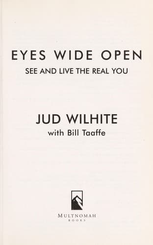 Cover of Eyes wide open by Jud Wilhite