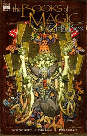 Cover of Girl in the Box (Books of Magic, Vol. 5) by John Ney Rieber