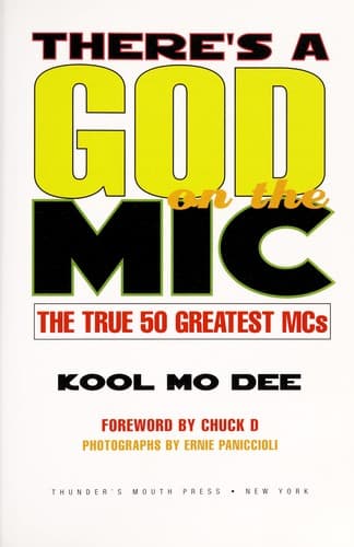 Cover of There's a god on the mic by Kool Moe Dee (Musician)