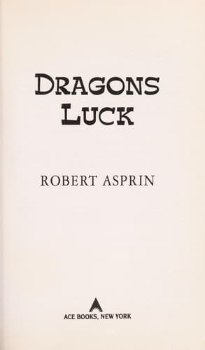 Cover of Dragons luck by Robert Asprin