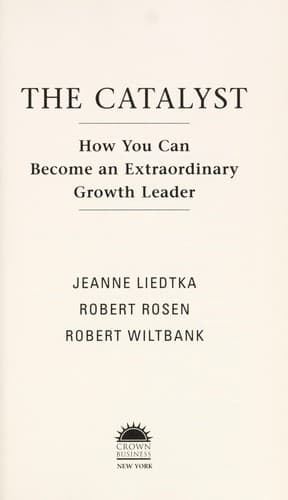 Cover of Cracking the growth code by Jeanne Liedtka
