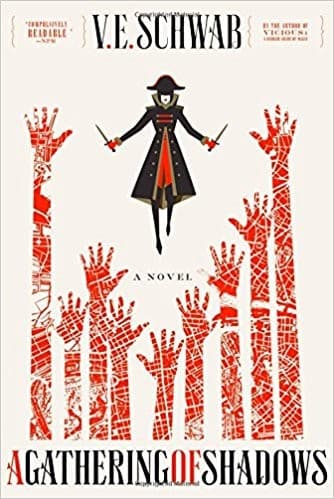 Cover of A Gathering of Shadows by V.E. Schwab